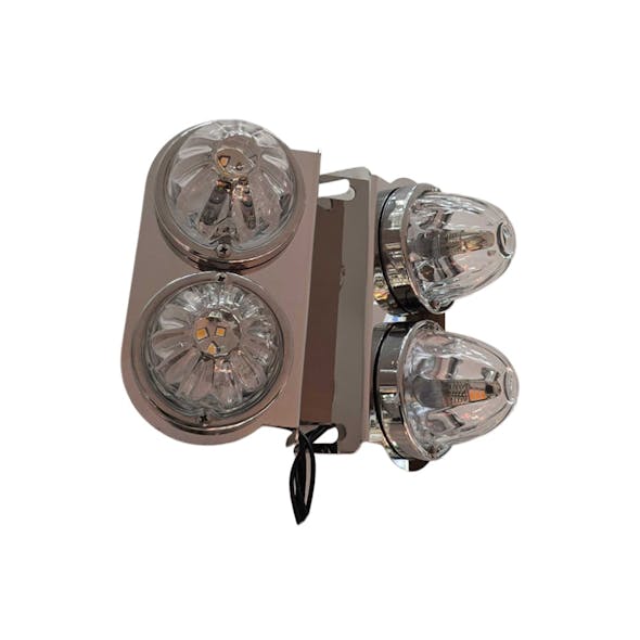 air cleaner radius style bracket View with lights