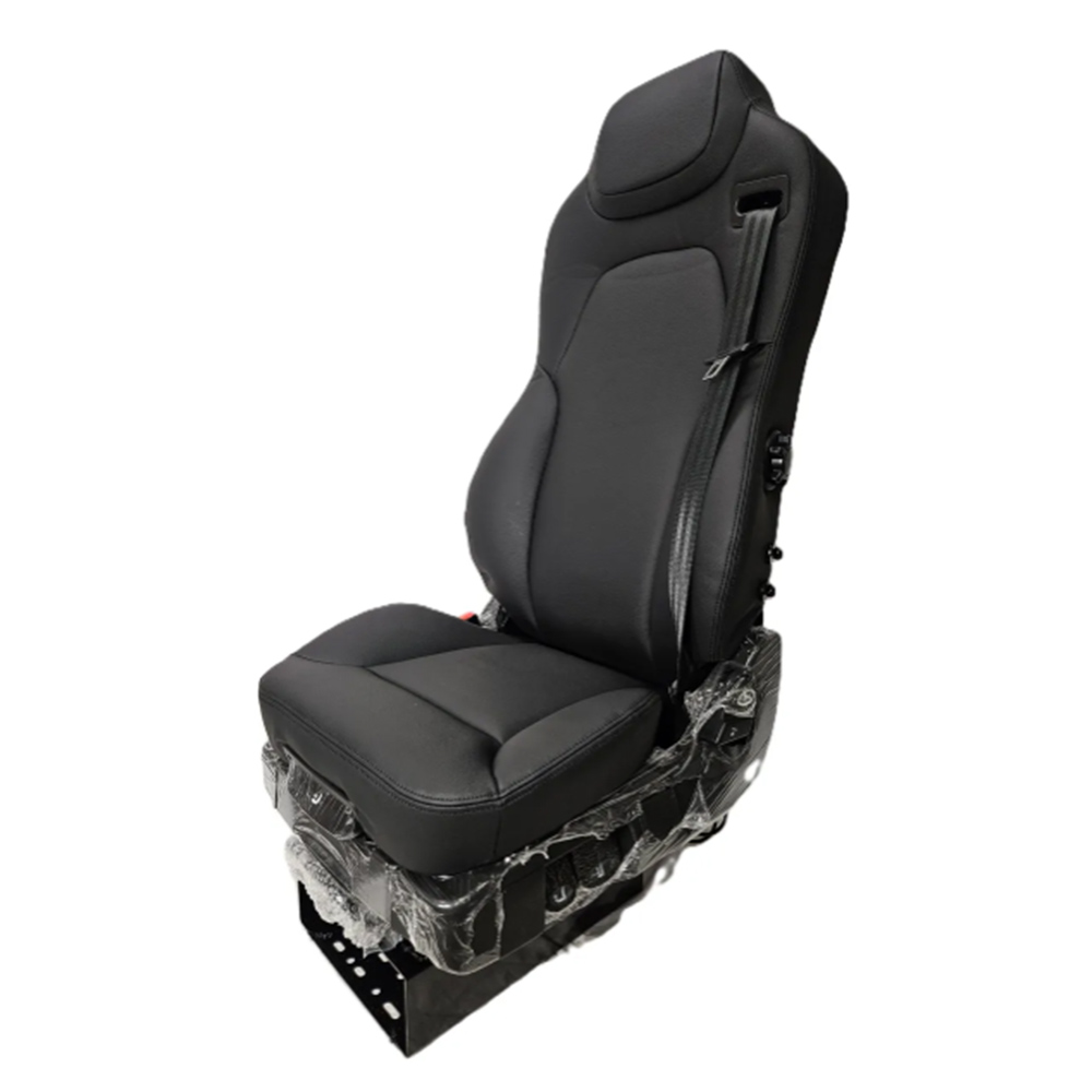 Prime TC200 Series Air Ride Suspension Genuine Black Leather Truck