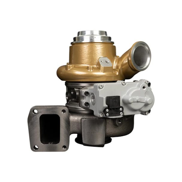 Cummins X15 Patriot Titanium Series Turbocharger-Side View 1