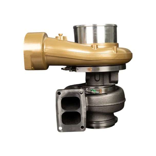  3406E/C15 S410SX Patriot Titanium Series Turbocharger-Side View 2