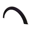 Curved Brush Fender Skirt Front View