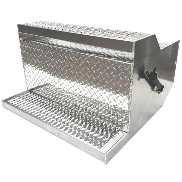 Peterbilt 31" Aluminum Punch Style Battery Box