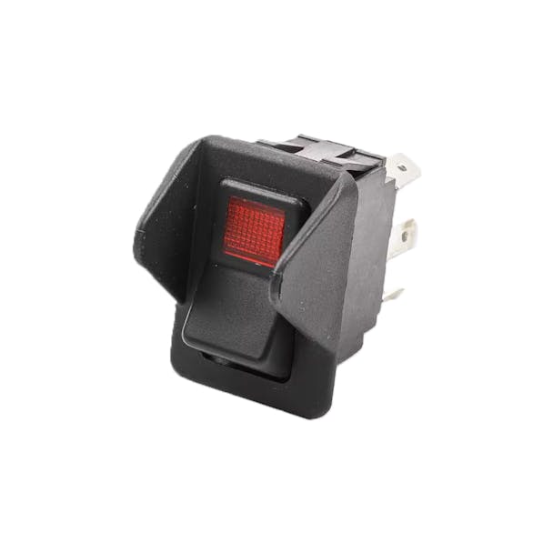 Muncie PTO 2 Position 3 Terminal Guarded Rocker Switch