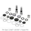 Mack-Volvo-King-Pin-Kit-Info-Pin Size: 2.360" x 8.920" Taper Pin Style