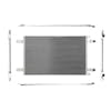 Peterbilt Kenworth AC Condenser F3160921101130 F3160921101310 thumbnail