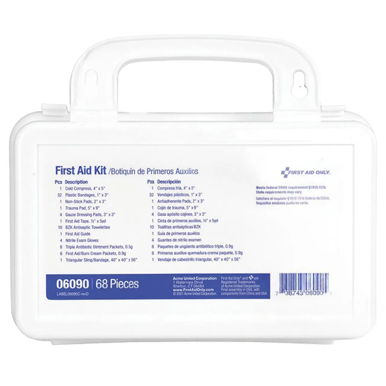First Aid Kit 25 25 Person Weatherproof Basic First Aid Kit | Raney's