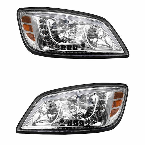 Hino Full LED Chrome Headlight Assembly BOTH SIDES