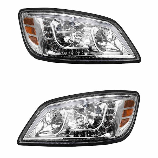 Hino Full LED Chrome Headlight Assembly BOTH SIDES