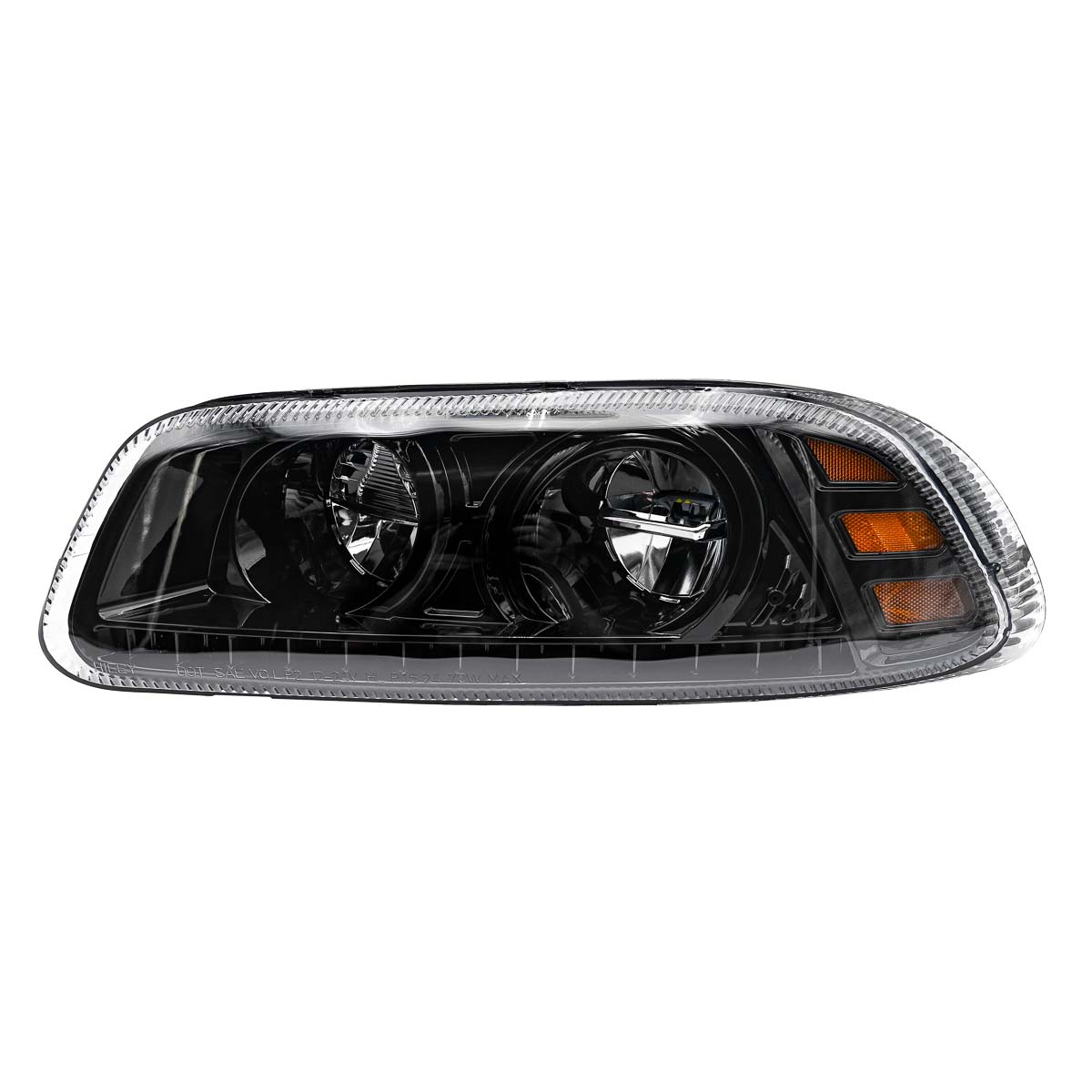 Mack Granite Pinnacle CV GU7 GU8 Vision Blackout LED Headlight