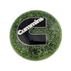 Cummins Logo Vintage Hanco Style Glitter Shift Knob-Green Glitter Flake 1