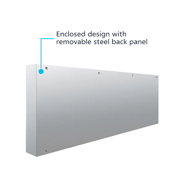 Solid Rear Panel Stainless Steel Rear Center Panel With LEDs | Raney’s