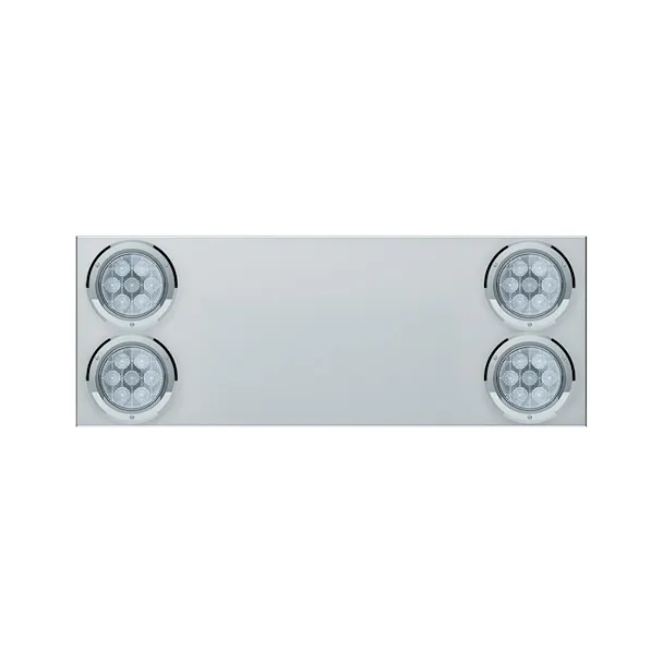 Stainless Steel Rear Center Panel With LEDs | Raney’s