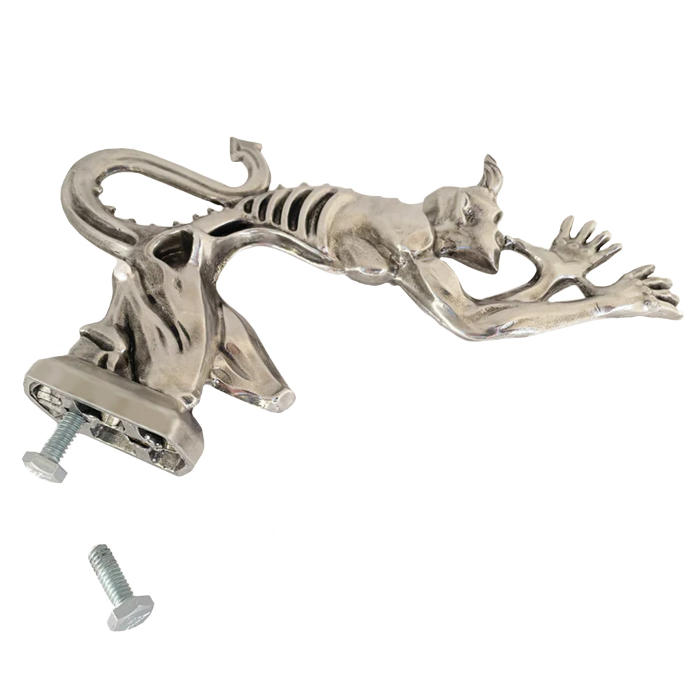 Cock-N-Snook Speed Demon Pewter Hood Ornament | Raney's