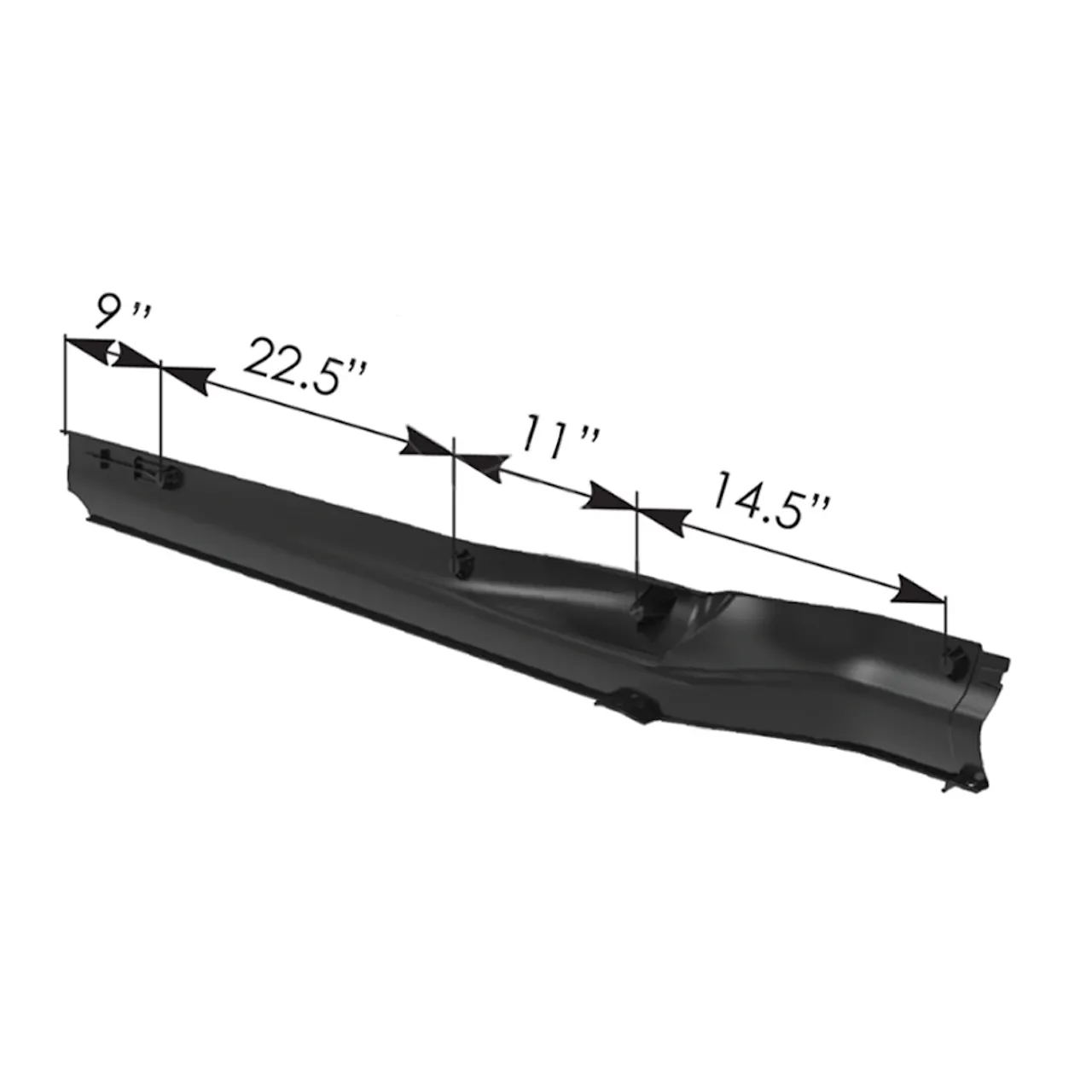 Freightliner Cascadia Rear Rocker Panel A1867231019