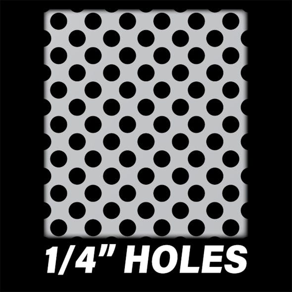 1-4 Punch-Grille-Display