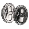 JW Speaker 7" Round LED Evolution Heated Headlight Model 8700 - Both On