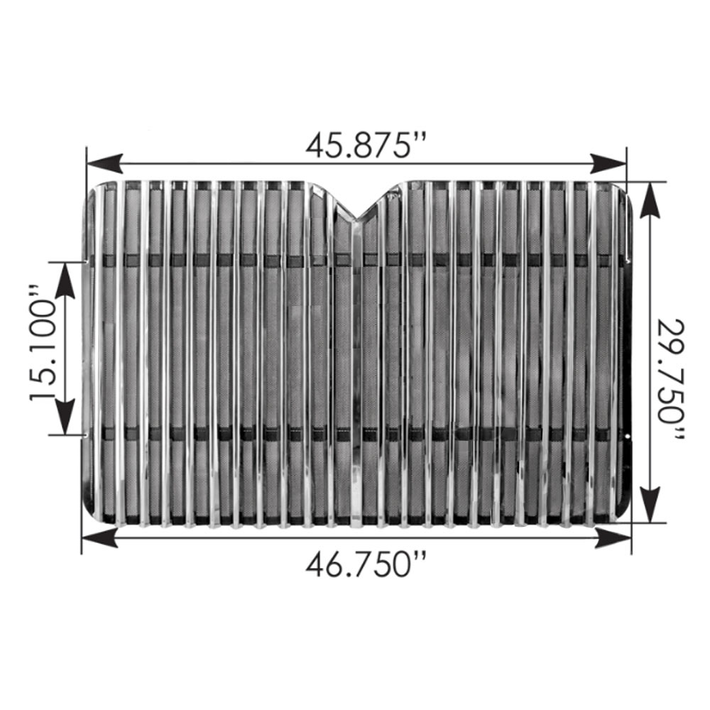 International 5900i/9900i Stainless Steel Grille | Raney's