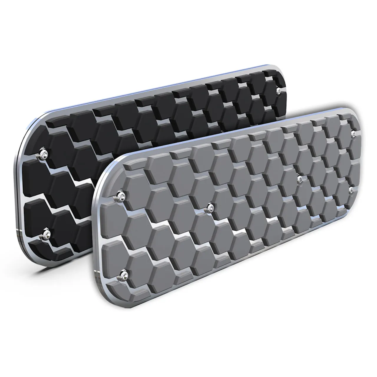 Stainless Steel RealDeck Honeycomb Layered Step Plates
