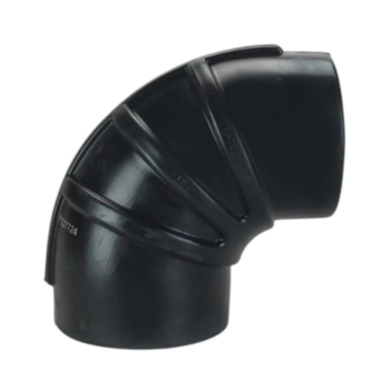 90 Degree Rubber Elbow Reducer 5.5" to 6" Pack of 2 | Raney's