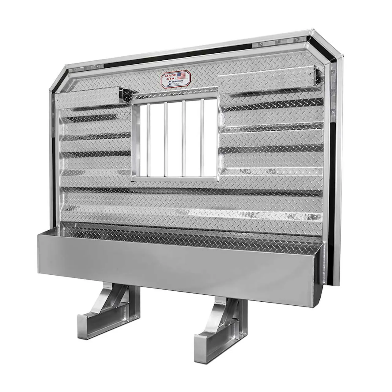 Aluminum Headache Rack Full Width Tray Bar Window 68
