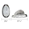 Freightliner Sleeper Bubble Marker LED Light Dimensions
