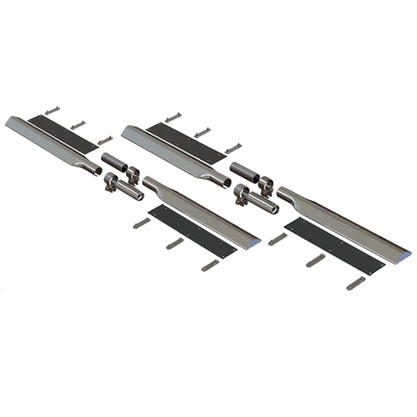 Stainless Steel Mounting Kit for Single Axle Fenders