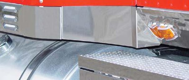 International I-Model 9900i ix Rear Stack Cab to Sleeper Trim By RoadWorks