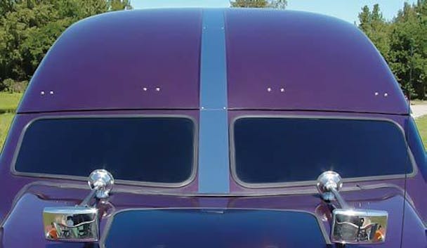 Kenworth 86" Studio Sleeper Center Roof Top Stripe 2 Piece By RoadWorks