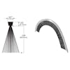 Spray Master Poly Truck Fenders For 22.5" Or 24.5" Wheels - Brush