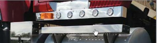 Mack Granite CV713 2002-2007 36" Top Entry Step Cover By RoadWorks