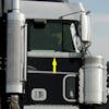 Freightliner Classic Under Window Trim With Arrow