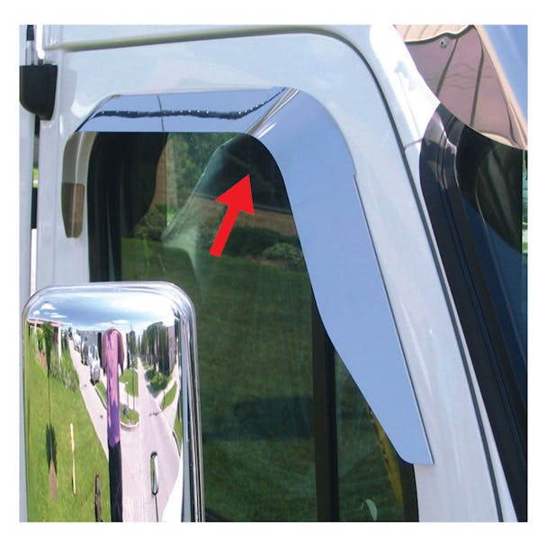 Freightliner Cascadia Door Window Shade