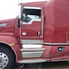 Kenworth Daylite Door Under Window Trim Side View On Red Truck
