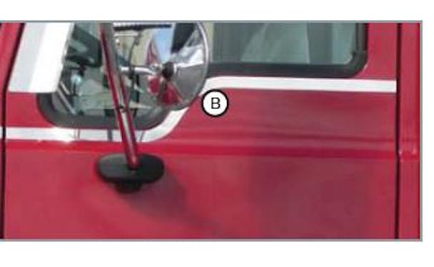 Mack Granite Cv713 2002-2007 Under Window Trims By RoadWorks