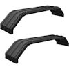 Minimizer Poly Truck Fenders Tandem Axle Black Square Bruiser 54" 1554 Series