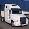 Freightliner 18" Drop Visor for Raised Roof Century 2003-Older & Coronado 2009-Older Side View