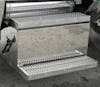 Peterbilt 388 389 Stainless Steel Battery Box Tool Box Panels Steps View