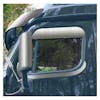 Freightliner Cascadia Lower Window Trim Close Up