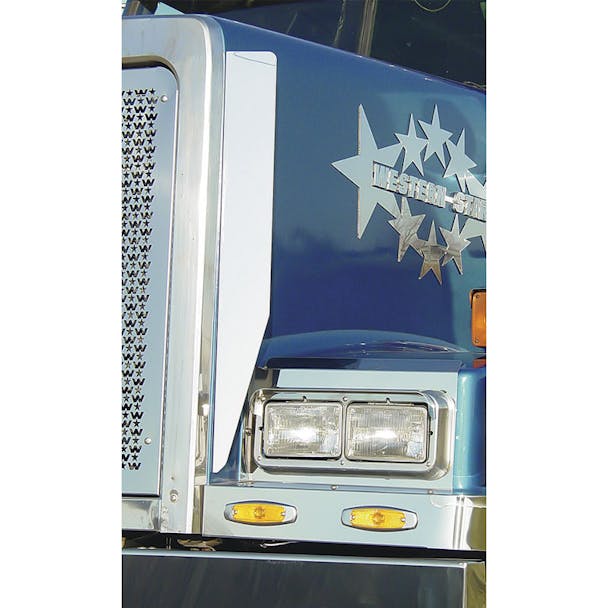 Western Star Side Grill Deflector