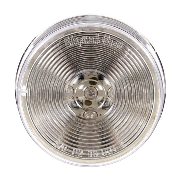 Signal Stat Lamp Red Clear Lens Front Off