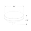 LED Signal Stat Round Lamp Dimensions