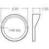 Model 44 Grommet Cover W/Visor 44700 Diagram