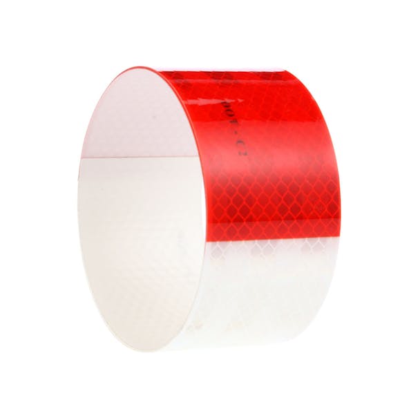 Reflective Tape 2" x 24" Red White Strip 98113 - Main