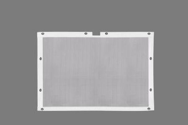 Kenworth T800 T803 Short Hood Belmor Bug Screen Aluminum w/ Silver Mesh