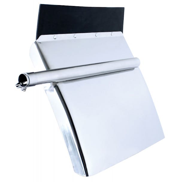 24" Semi Truck Stainless Steel Quarter Fenders With Mounting Included