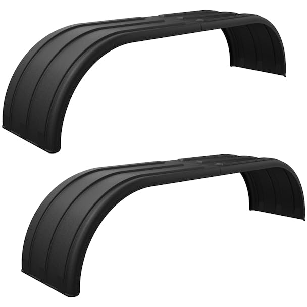 Minimizer Poly Truck Fenders Tandem Axle Black The Brute 900 Series