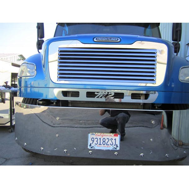 Freightliner M2 106 112 Business Class Louvered Grill - Thumbnail