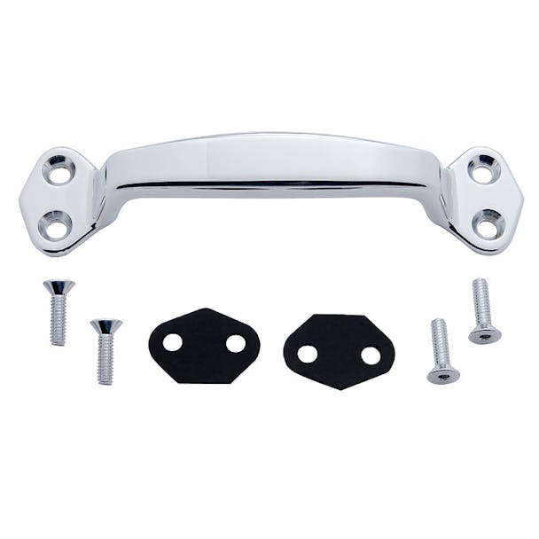 Universal Chrome Grab Handle Kit for Interior Door