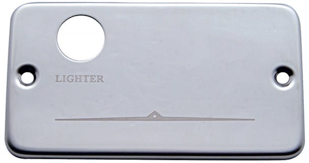 Freightliner Lighter-Only Plate Replacement Stainless