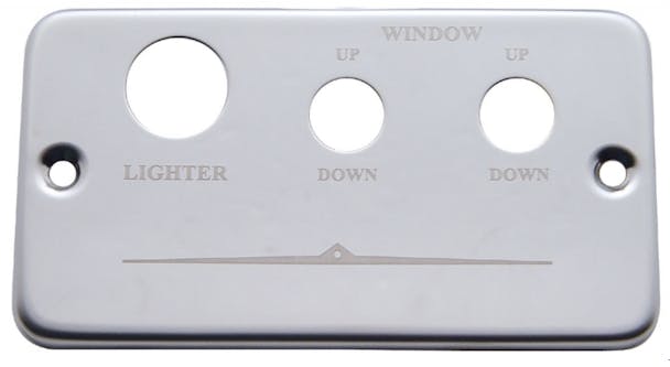 Freightliner Lighter/Window Plate Replacement Stainless